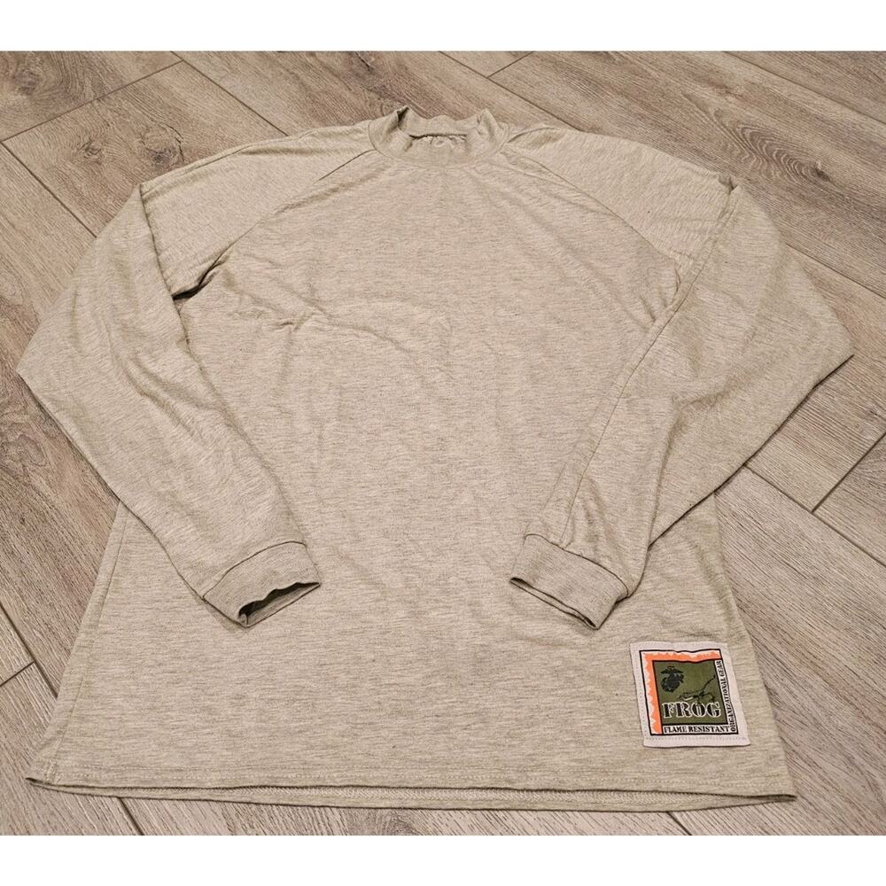 Potomac Field Gear FROG Long Sleeve Shirt Base Layer Medium Tan Army Military